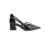 Scarpin Bebecê Slingback com Tiras Cruzadas e Salto Bloco