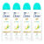 Kit 4 Desodorantes Aerosol Dove Go Fresh Pera e Aloe Vera 150ml