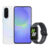 A36 5G (256GB) – Branco + Galaxy Fit3 – Grafite