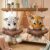 Pelúcia Realista Baby Leopardo 25cm Pendurável Infantil Decoração Quarto Bebe Safari Magico