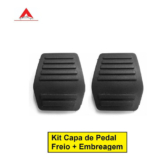 KIT CAPA DE PEDAL FREIO E EMBREAGEM FIESTA 1995 ESCORT 1993