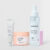 Kit Gel Hidratante + Creme para Área Dos Olhos + Bruma Hidratante (3 Produtos)