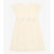 Vestido Chiffon Plissado Trick Nick Bege