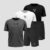 Kit 5 Peças Dry Fit 3 Camisetas e 2 Bermudas Alpha Co