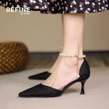 (Refine by Lovito) Saltos Elegantes de Pérolas para Mulheres LR28E064