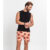 Shorts Masculino Estampado Microfibra Rovitex Laranja