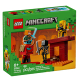 LEGO Minecraft – A Batalha da Lava no Nether – 99 Peças – 21266