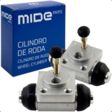 Par Cilindro Roda Burrinho de Freio MideParts Para Monza Kadett Ipanema Pick-up Corsa 22,22mm Sistema Bendix