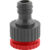 Adaptador plástico fêmea 3/4″ e redução 1/2″ – Nove54