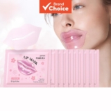 【LAIKOU Japão Sakura Máscara Labial em Gel 6g 10pcs】Hidratação Suaviza Cutícula Labial