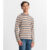 Camiseta Juvenil Menino Listrada Minty Marrom