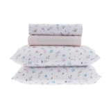 Jogo De Cama 180 Fios New Innovi Kacyumara Mariposy