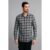 Camisa Manga Longa Fio Tinto Slim Fit – Preto