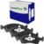 Kit Pastilha Freio 208 C3 Mobi Uno 2010 A 2021 Teves P85