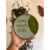 Quadrinho Decorativo “Comigo Ninguém Pode” 16x16cm – Arte Artesanal com Folha Verde para Parede