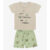 Conjunto Infantil Camiseta Com Bermuda Trick Nick Bege