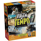 Jogo de Tabuleiro Viagem no Tempo História do Mundo Cartas Grow