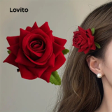Lovito Grampos de Cabelo de flores LCS31A27