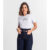 T-shirt Feminina Estampada Select Branco