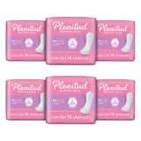 Kit 6 – Protetor Longo Plenitud Femme para Escapes de Urina