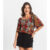 Blusa Feminina Manga Curta Select Laranja