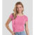 Blusa Feminina Canelada Dianna Rosa