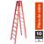 Escada tesoura dupla em fibra de vidro 10 degraus 3 m – ESC10300 Rotterman