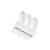 Kit 3 Pares de Meias Sapatilha Feminina Polo Wear Branco