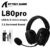 ATTACK SHARK L80PRO Fone De Ouvido Sem Fio Para Jogos Lightseed Tech-Microfone Duplo Integrado E Removível-Leve Com Modo