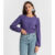 Blusa Feminina Manga Longa Endless Roxo