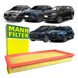 Filtro Ar 1.3 Turbo – T270 – Jeep Renega/ Compass / Commander – Fiat Toro / Pulse / Fastback (Mann-Filter