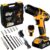 Furadeira Parafusadeira 3/8″ a bateria 12V com kit de brocas e bits – BPF 12K3 – Wap