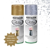 Kit Glitter Ouro e Prata Rust Oleum