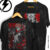 Camiseta Jujutsu Kaisen Sukuna Ryomen Anime Art Frente E Verso Blusa Camisa 100% Algodão