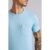 Camiseta Malha com Bolso Slim Fit – Azul Céu