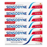Kit 6x Creme Dental Sensodyne Original para Dentes Sensíveis 50g