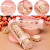 10 CAIXA PARA 5 DOCES COM VISOR TULIPAS 4939 ( DIA DAS MÃES JANGO 2026 ) OUTLET