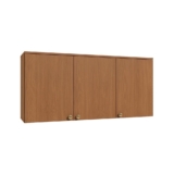 Armário Aéreo 3 Portas 120cm Elara Kappesberg Canela