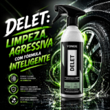 Delet Vonixx 500ml Limpador Removedor Para Pneus E Borracha
