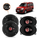 4 Alto Falantes Doblo Portas E Colunas Foxer Kf.044 Foxer