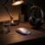 Mouse Recarregável Sem Fio Com Luzes RGB Design Ergonômico Luxo