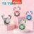 Fones de ouvido Bluetooth TWS originais de alta qualidade T8 True Wireless, controle por toque, microfone integrado, à