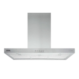 Coifa e Depurador de Ilha EOS 90cm Chef Gourmet em Inox Tipo T ECO90IT 110V