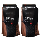 PAR Pneu 29×2.40 Kenda Booster Pro XC Tubeless Kevlar Sct Bike Banda Marrom Cravudo Trilha