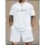 Conjunto Moleton Masculino Bermuda + Camiseta Basica Los Angeles