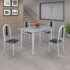 Armário de Cozinha Compacta 100% MDF 190cm Branco/Rustic Acordes Madesa 01
