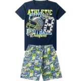 Pijama Infantil Menino Brilha No Escuro Select Azul