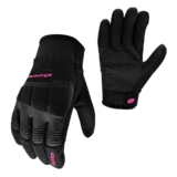 Luva Motoqueira PILOTA Feminina Shiver Rocket 2 Rosa SHIVER Original PROTEÇÃO SEGURANÇA TIPO X11