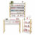 Kit Manicure Profissional Completo Mesa + Estante + Expositor