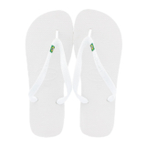 Sandálias Havaianas Brasil Branco Tamanho 35/36 com 1 Par